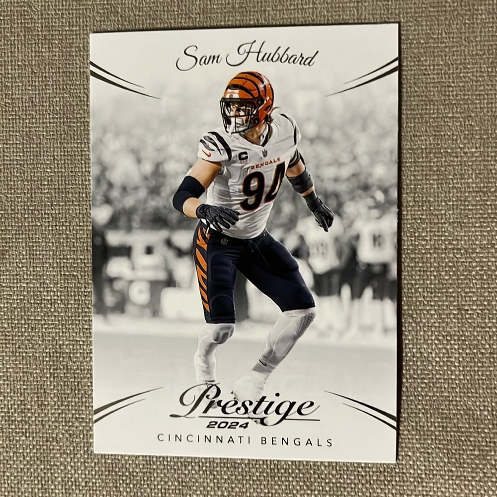Sam Hubbard 2024 Panini Prestige Cincinnati Bengals NFL Football Card Sports